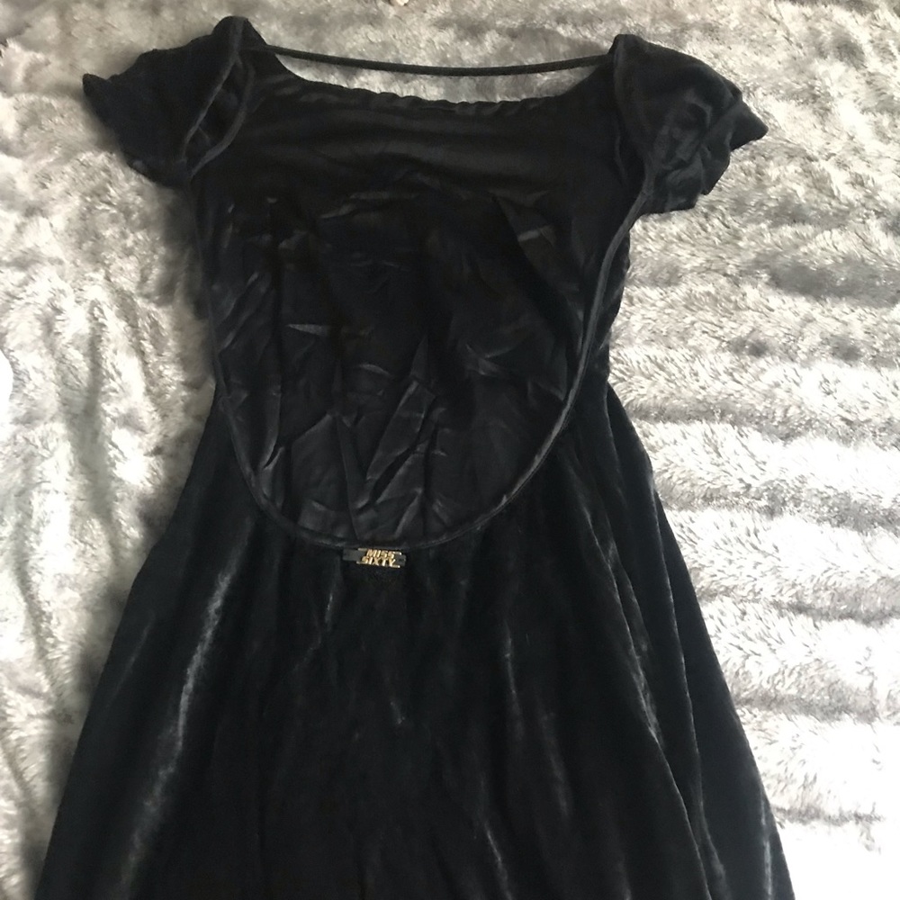 Black Velvet Dress